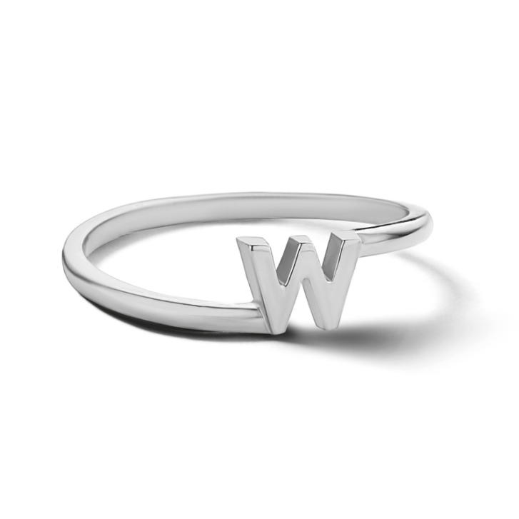 Entangle Ring 1 Initial/ Symbol 750 Weißgold